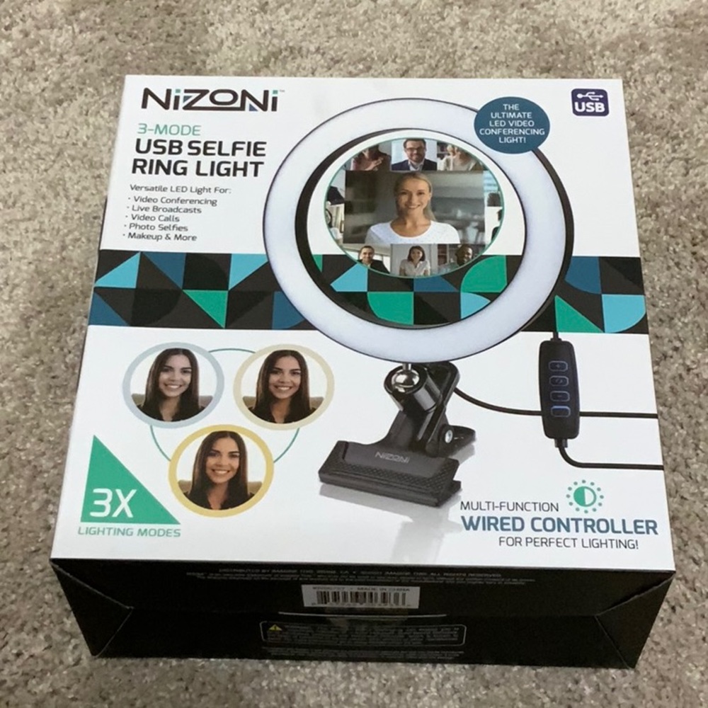 USB SELFIE RING LIGHT (NEW)
